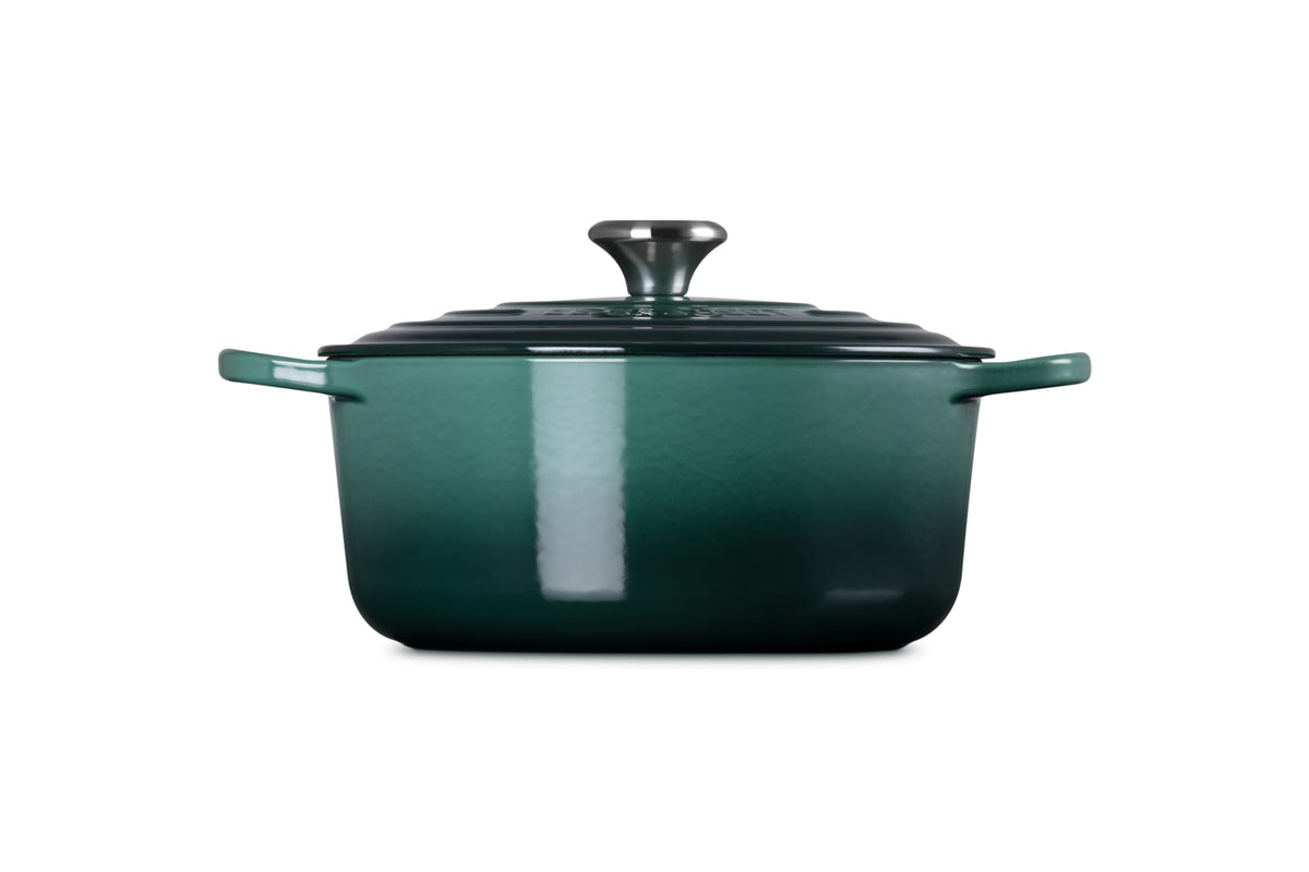 Enameled Cast Iron Round Dutch Oven (Artichaut / 5.5 Qt)