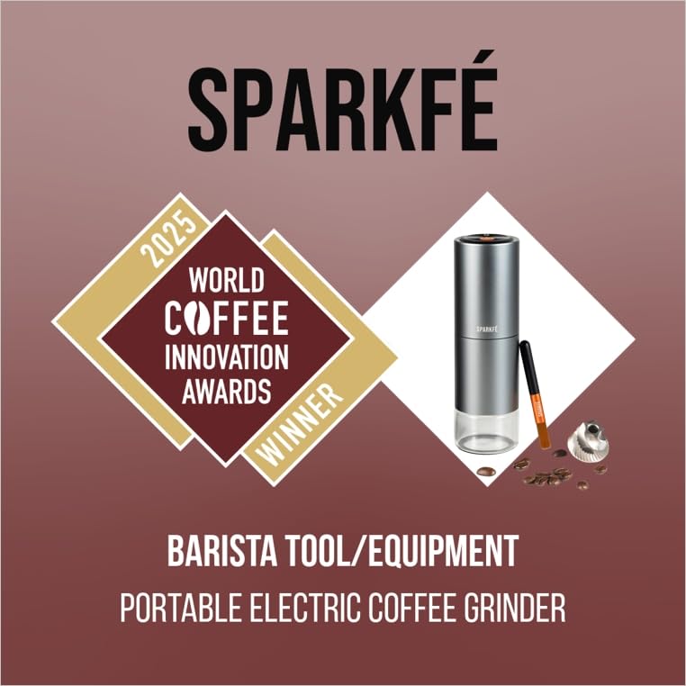 Portable Electric Coffee Grinder (Slivery Grey)