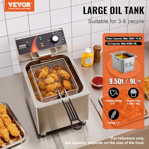 Commercial Deep Fryer (Deep Fryer / Single Fryer)