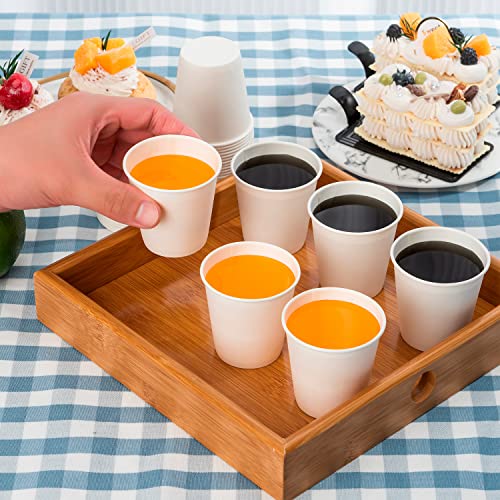 3000 Pack 3 oz Bathroom Paper Cups for Mouthwash (White / 3 oz)