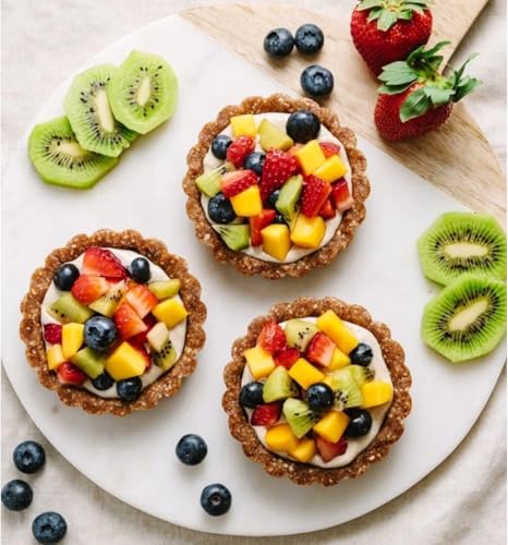 4 Inch Mini Quiche Pans Gold 6 Pack. Egg Tart Molds w (4*0.8IN)