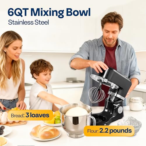 Stand Mixer with Dough Proofing (Smart Presets / Black)