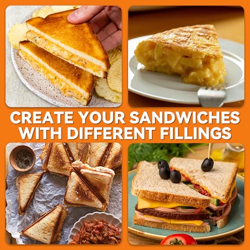 Baker’s Friend Breakfast Sandwich Maker (Sandwich Maker (Aqua))