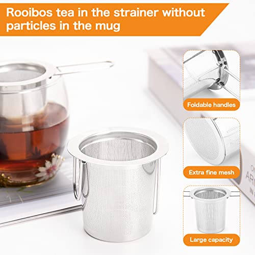 2Pack Tea Strainer (2 Count (Pack of 1))