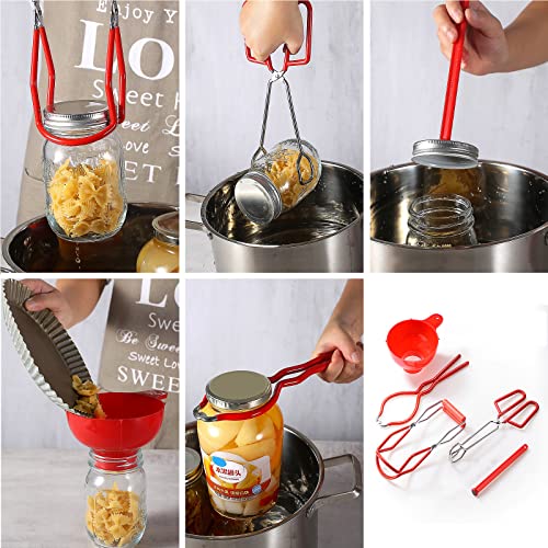 5PCS Canning Supplies Canning Kit (Red)