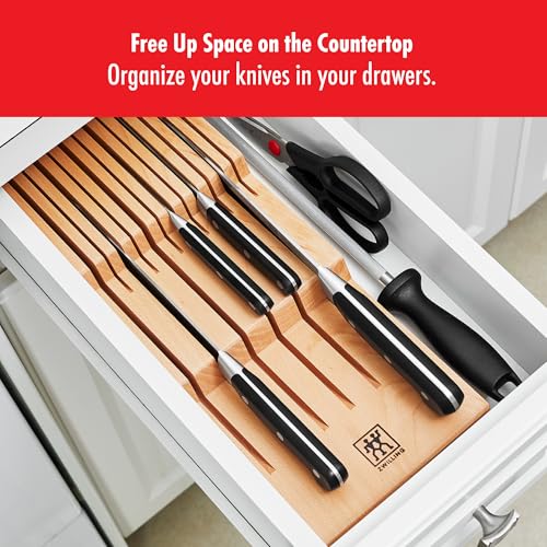 12 Slot In Drawer Knife Block (Natural / 12 slot)