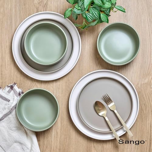 12 Piece Stoneware Dinnerware Set for 4