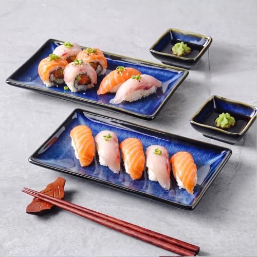 Ceramic Sushi Serving Tray Sets 2