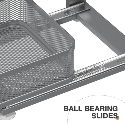 2 Pack 18.5IN (Gun Gray / 2 Pack-18.5"Dx12.4"-16.5"H)