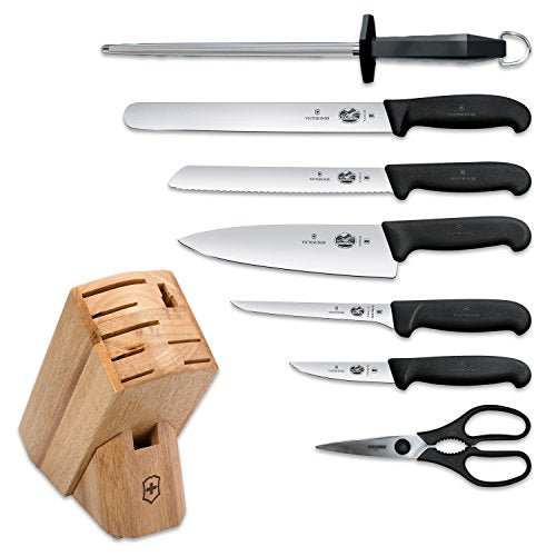 8 Piece Knife Block Set (8 Pc Fibrox)