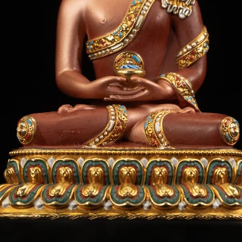 Hand Painted Amitabha Buddha Statue