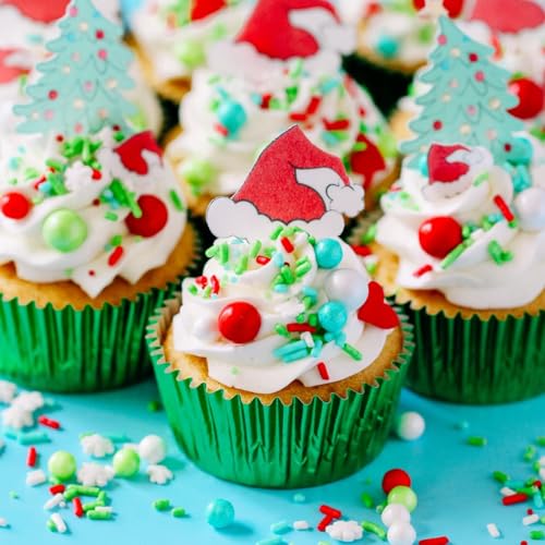 Merry Whatever Sprinkle Mix (Lime, Green, Red, White, Aqua)