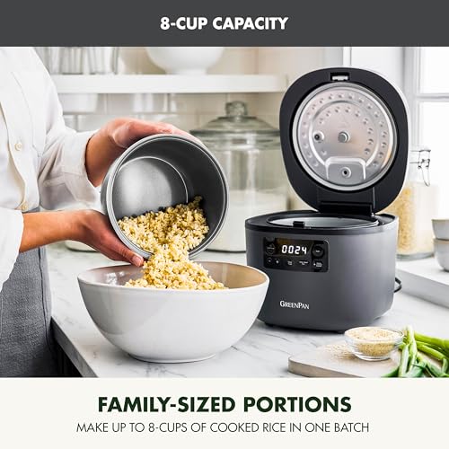 Advanced Rice Cooker (8 Cup Rice Cooker / Graphite)