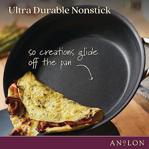 83852 Nouvelle Copper Hard Anodized Nonstick Cookware Set (Cookware Set (11 Piece) / Sable)