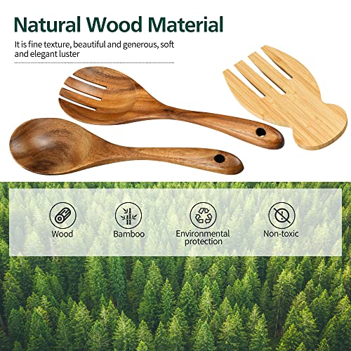 Salad Servers Salad Hands Set (Salad Servers & Hands)