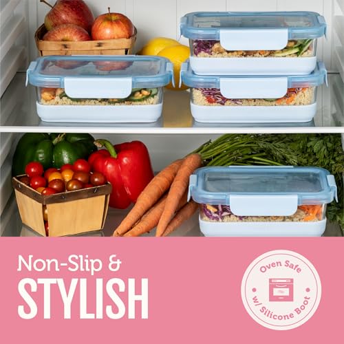 Duraglass Refresh 3.4 Cup Meal Prep Containers (Dusk Delight / 3.4 Cup)