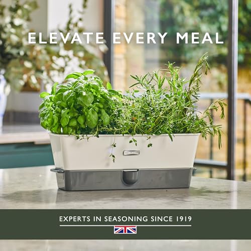 Burwell Self Watering Potted Herb Keeper (Triple Fresh Herb Keeper)