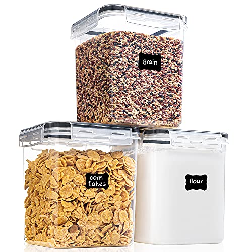 Medium Food Storage Containers with Lids Airtight 2.5L (2.5 L)