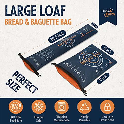 Large Bread and Baguette Bags