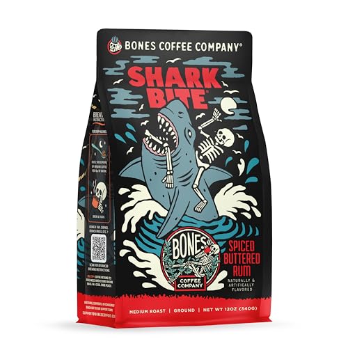 Shark Bite Buttered Rum Flavored Coffee
