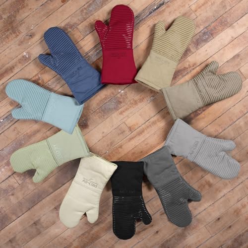 Silicone Oven Mitts (Chili / 2 Pack)