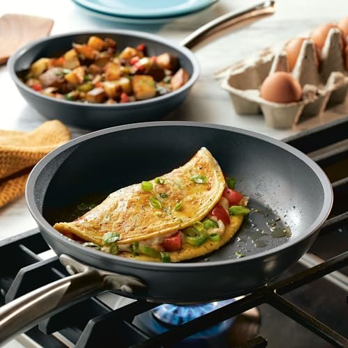 Accolade Forged Hard Anodized Nonstick Frying Pans (Skillet Set (10" & 12"))