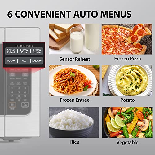 Large Countertop Microwave Oven with Smart Sensor (2.2 Cu Ft)