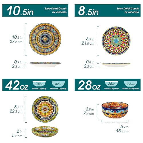 24 Piece Dinnerware Sets (Service for 6 (24 Pcs))