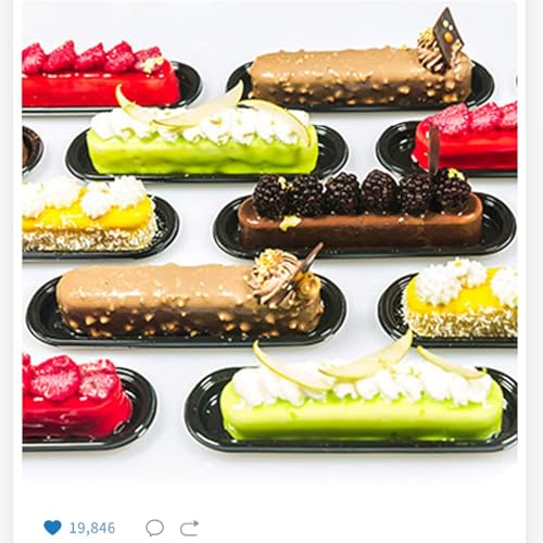 3D Rectangular Silicone Mousse Cake Mold