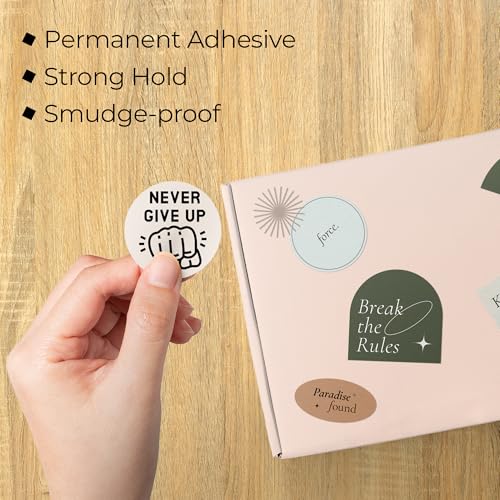 Tan Thermal Labels (Tan / 300 Stickers)