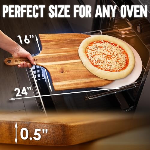 16 Inch Wooden Pizza Peel