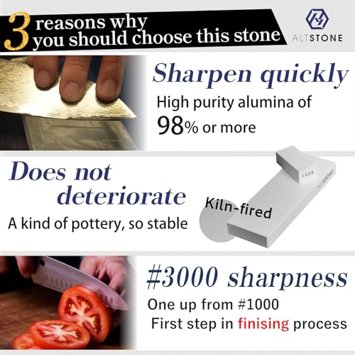 FUKAMI Whetstone Sharpening stone finishing fine grit 3000 w (#3000)