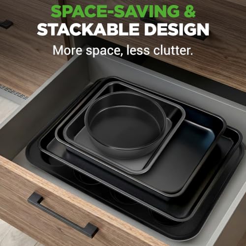 6 Piece Nonstick Baking Pans (6 6)