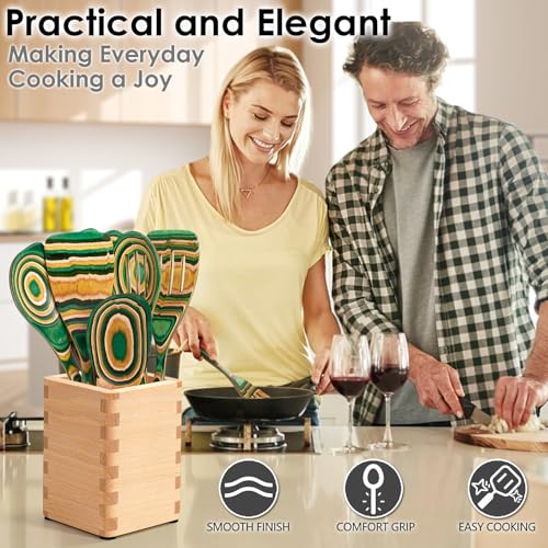 Wooden Spoons for Cooking (7 Count)