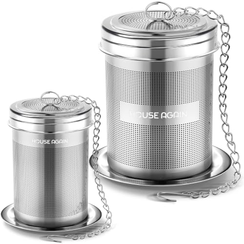 Tea Infuser 2 Pack (Large × 1 + Small × 1 / Classic)