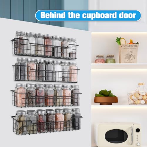 Spice Rack Organizer Wall Mount (2 Count)