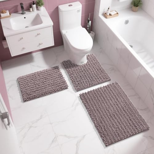 Bathroom Rugs Non Slip Washable