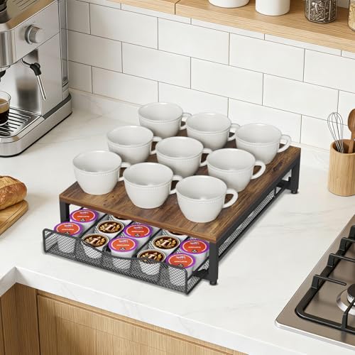 Coffee Pod Holder For Counter (1 tier)