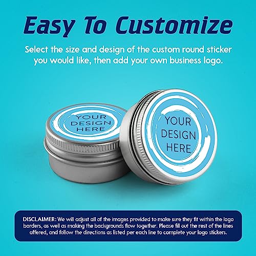 Custom Vinyl Stickers Your Image (100 Count)