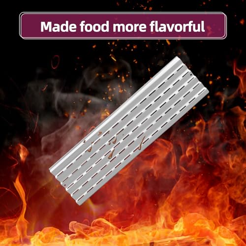 54911 Cooking Grid Grates with 94091 Heat Plate Replacement for Viking VGBQ 30" T Series