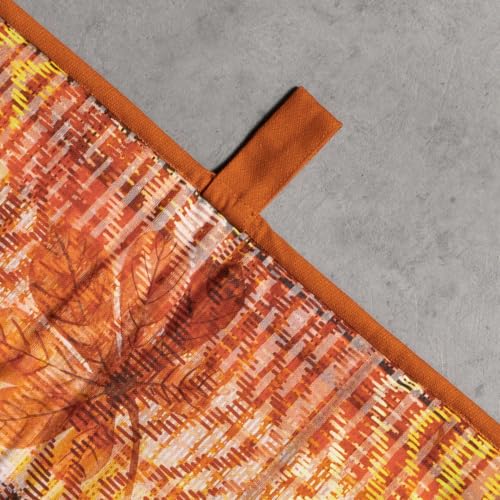 Double Oven Mitts 100% Cotton Double Oven Glove (061 - Thanksgiving Tartan / 7" x 35" (Double Oven Mitt))