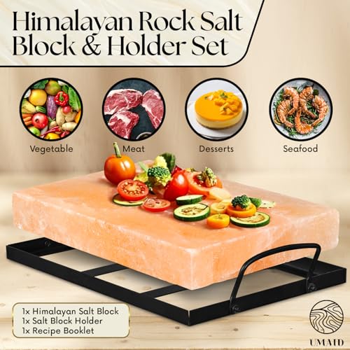 Himalayan Salt Block Cooking Plate 12x8x1.5