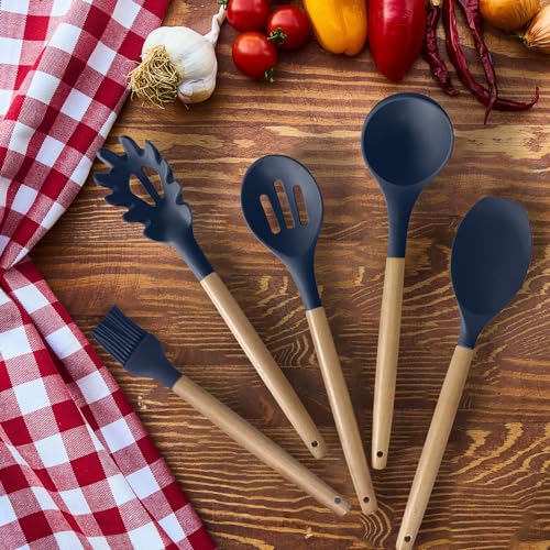 Cooking Utensils Set (Blue)