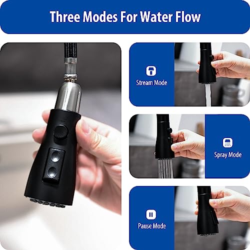 Touchless Kitchen Faucet (Matte Black)