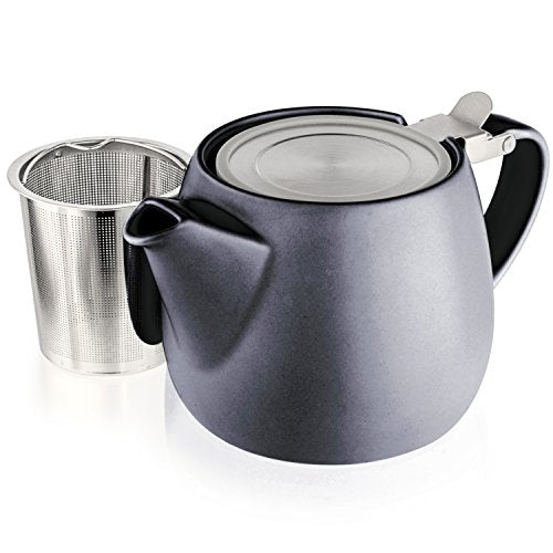 Pluto Porcelain Small Teapot Black (Black)