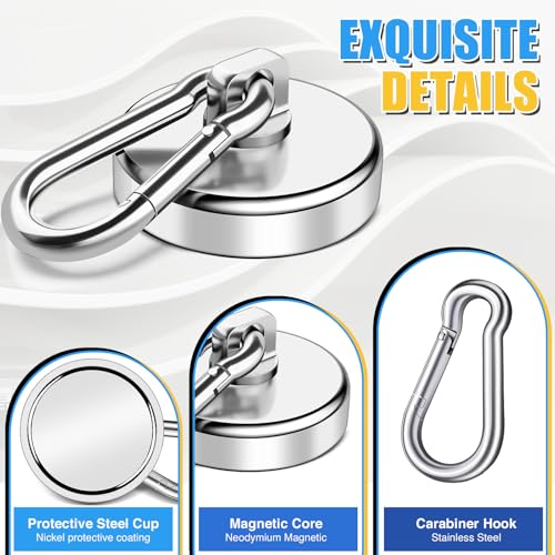 Magnetic Hooks Heavy Duty 150Lbs (150lb-4P)