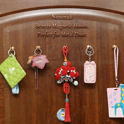Magnetic Hooks (Bronze / 0.67 inches)