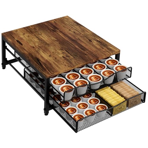 Coffee Pod Holder For Counter (2 tier)