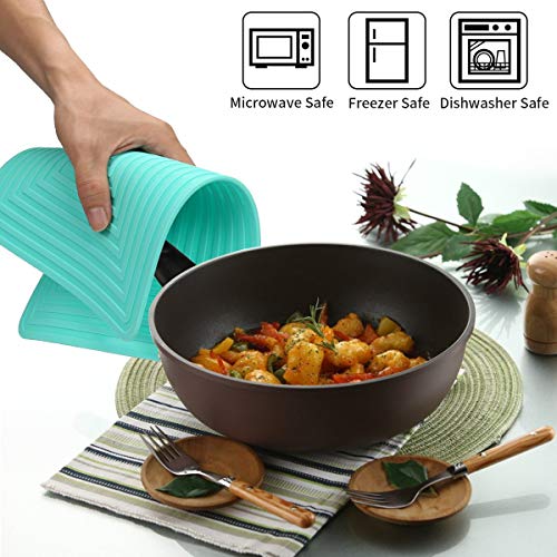 Large Silicone Trivet Mats for Hot Dishes (2 Count)