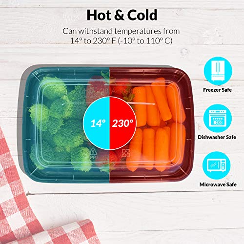 28 oz Meal Prep Containers w